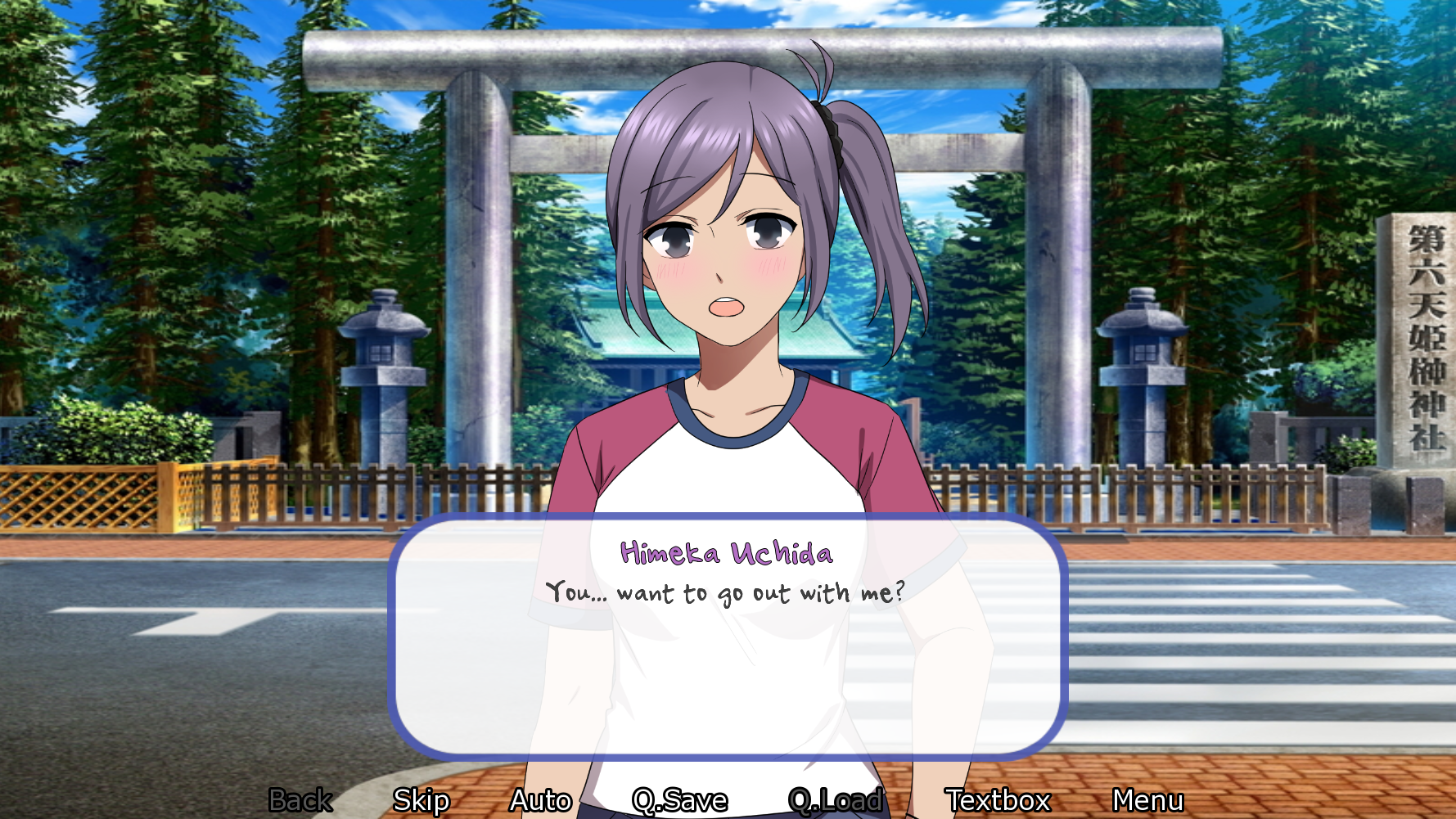 Confessing to Himeka